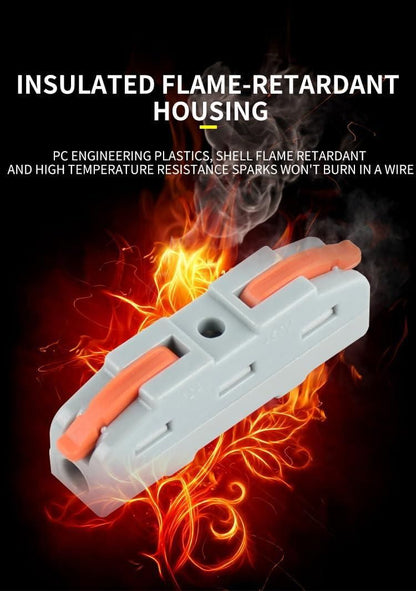 Lever Wire Cable Connectors Pack of 10